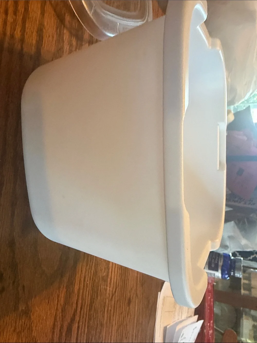 Pampered Chef 1 Quart Cool Serve Plastic Square Food Storage Container with Lid